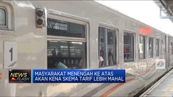 Tarif KRL Bakal Diubah, Orang Kaya Bisa Kena Lebih Mahal?
