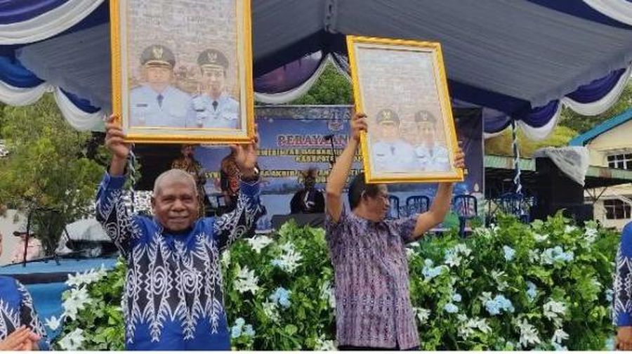 Bupati Jayapura, Mathius Awoitauw