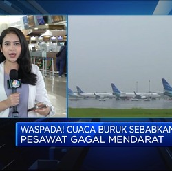 Video: Waspada! Cuaca Buruk Sebabkan Pesawat Gagal Mendarat