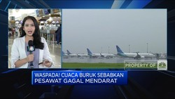 Video: Waspada! Cuaca Buruk Sebabkan Pesawat Gagal Mendarat