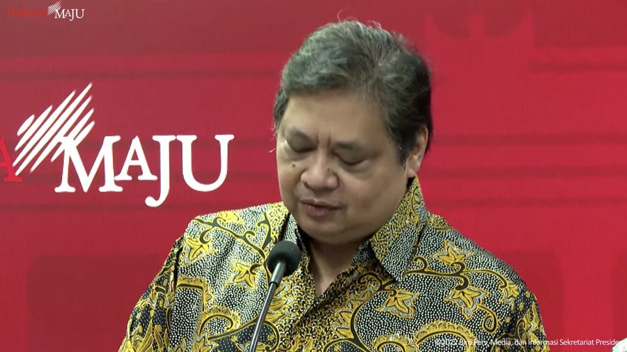 Ket Pers Menkopolhukam, Menko Perekonomian dan Wamenkumham, Kantor Presiden, 30 Desember 2022. (Tangkapan layar youtube Setpres RI)