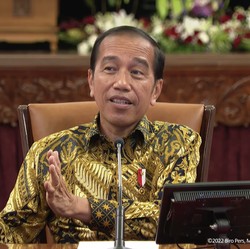 Jokowi Kenang Tahun 2022: Semua Datang Silih Berganti..