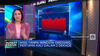 Market Focus: Tanpa Window Dressing, IHSG Akhir 2022 Melemah