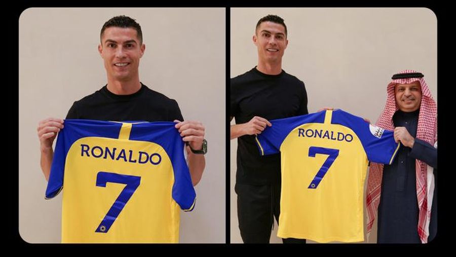 Bursa tranfer Cristiano Ronaldo. (Twitter @AlNassrFC_EN)