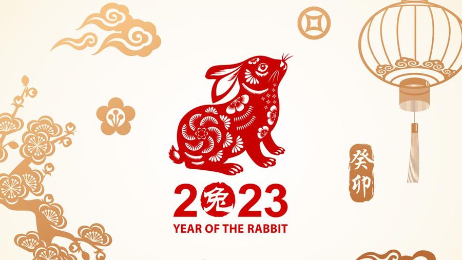 Ilustrasi shio di tahun kelinci air 2023
