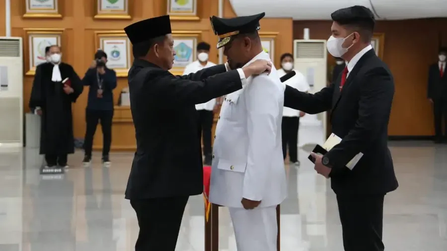 Pelantikan Bupati Jayapura, Triwarno Purnomo