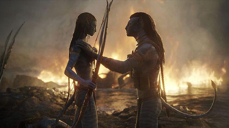 Trailer terbaru Avatar 2: The Way of Water menampilkan peperangan melawan RDA di Pandora dengan minta bantuan klan Metkayina. Dok: (20th Century Studios via IMDb)
