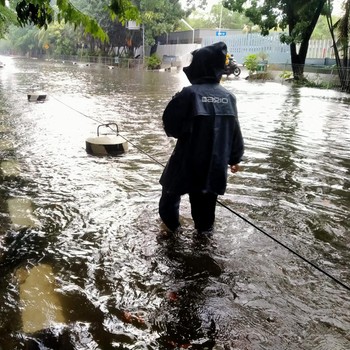 Awal Tahun, Kawasan Sunter Kebanjiran
