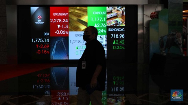 IHSG Sesi II Ditutup Ambruk 3,27% ke Level 7.337