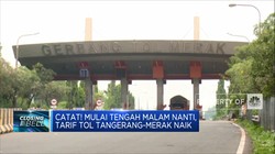 Catat! Tengah Malam Nanti, Tarif Tol Tangerang-Merak Naik