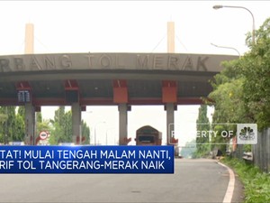 Catat! Tengah Malam Nanti, Tarif Tol Tangerang-Merak Naik