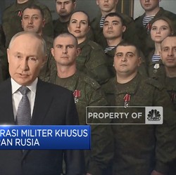 Pesan Tahun Baru Dari Putin, Beri Sinyal Masa Depan Perang