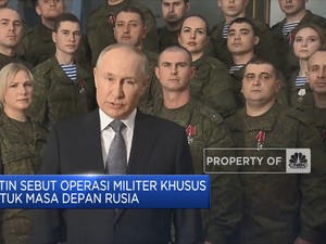 Pesan Tahun Baru Dari Putin, Beri Sinyal Masa Depan Perang