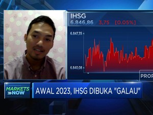 Video: Dibuka Jokowi, IHSG Awal Tahun 2023 Bergerak Melemah