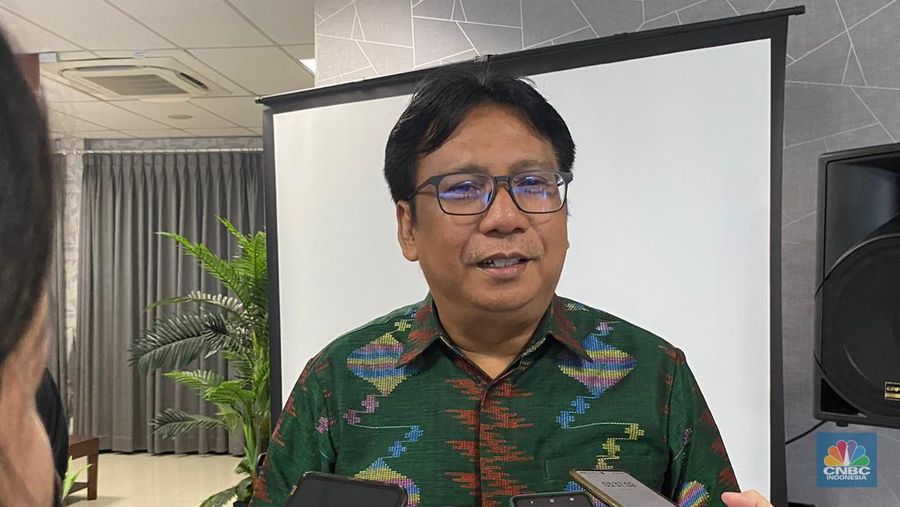 Kepala Badan Pusat Statistik (BPS), Margo Yuwono. (CNBC Indonesia/Anisa Sopiah)