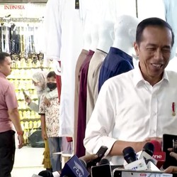 Tahun Baru, Jokowi Beli Celana Baru di Tanah Abang Rp150 Ribu