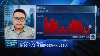 Net Sell Asing Berlanjut, IHSG Awal Tahun Betah di Zona Merah