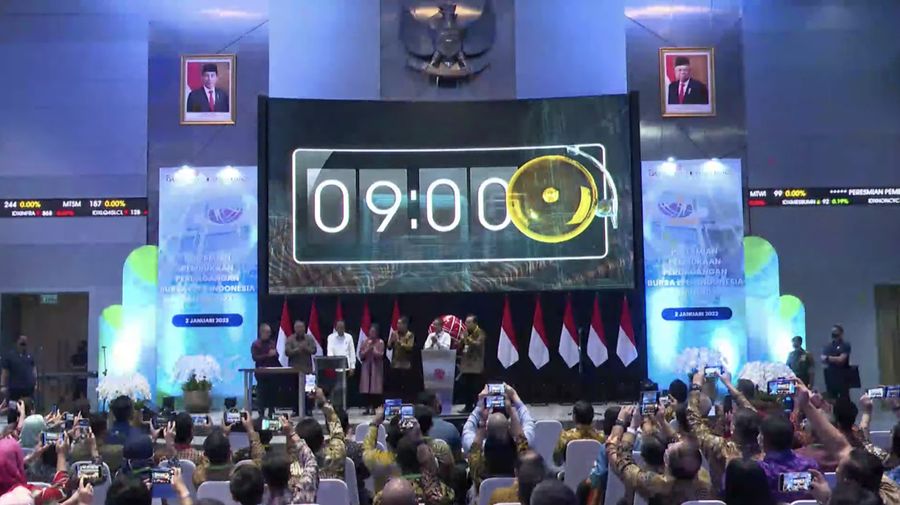 Peresmian Pembukaan Perdagangan Bursa Efek Indonesia Tahun 2023