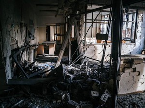 Potret Kerusakan RS di Kherson Ukraina Dihantam Rudal Rusia