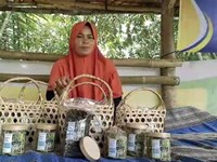 Berkat BRI, Wanita Ini Sukses Bangun Usaha Kerupuk Daun Bambu