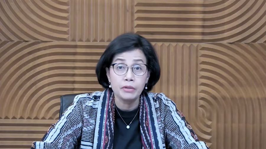 Menteri Keuangan Sri Mulyani Saat Konferensi Pers: Realisasi APBN  KITA 2022. (Tangkapan Layar Youtube Kemenkeu RI)