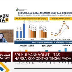 Video: Sri Mulyani Ungkap Penyebab Gejolak Ekonomi 2022