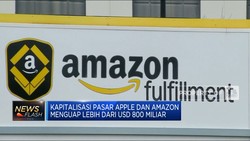 Video: Apes! Kapitalisasi Pasar Apple & Amazon Menguap