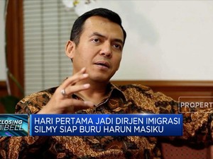 Sah! Silmy Karim Resmi Menjabat Dirjen Imigrasi