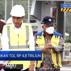 Video: Jokowi Resmikan Tol Pekanbaru - Bangkinang
