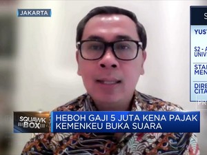 Gaduh Gaji Rp 5 Juta Kena Pajak 5%, Stafsus Menkeu Buka Suara