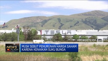 Video: Gara-Gara Elon Musk, Saham Tesla Ambruk 12%