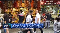 Inflasi Turki Akhirnya Turun Jadi 64,27% Pada Desember 2022