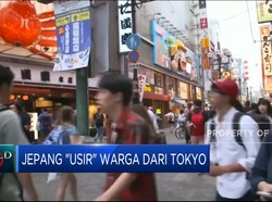 Video: Jepang "Usir" Warga Dari Tokyo, Ini Alasannya