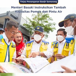 Menteri PUPR: 6 Tahun Sodetan Kali Ciliwung Gak Diapa-apain
