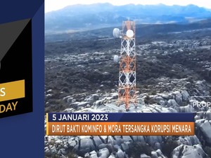 Dirut Tersangka Korupsi BTS Hingga Amazon PHK Ribuan Karyawan