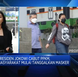 Video: Jokowi Cabut PPKM, Masyarakat Mulai Tanggalkan Masker