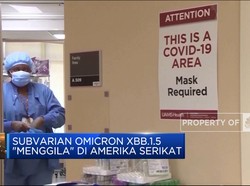 Video: Waspada! Omicron XBB.1.5 "Menggila" Di AS