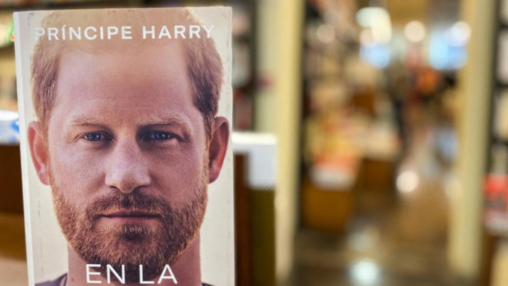 BRITAIN-ROYALS/HARRY-SPAIN Britain's Prince Harry's book