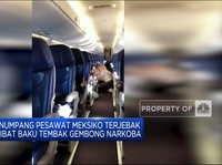 Video: Baku Tembak Gembong Narkoba Meksiko di Pesawat