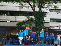 Aksi Mendag Zulhas Senam Pagi: Sakit Mahal, Olahraga Murah!