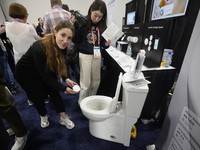 Foto: Ilustrasi jamban. (AP/Rick Bowmer)