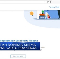 Ini Dia Skema Baru Program Kartu Prakerja