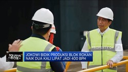 Jokowi Pasang Target Produksi Blok Rokan 2 Kali Lipat Lebih