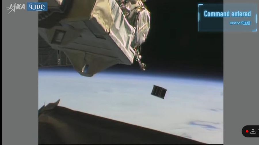 Pelepasan Surya Satellite-1 dari ISS