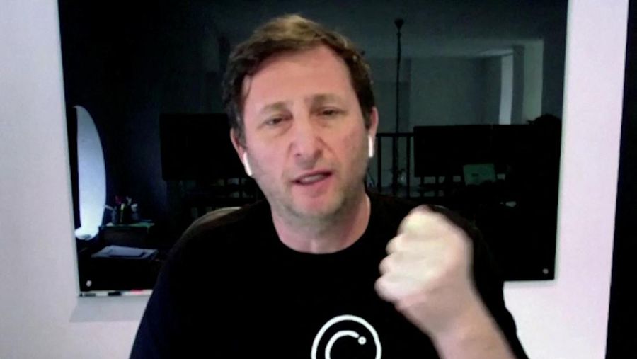 Pendiri Celsius Network Alex Mashinsky berbicara dalam gambar diam dari wawancara konferensi video di New York City, AS, 5 Januari 2021. (Dok. File - REUTERS/Reuters TV)
