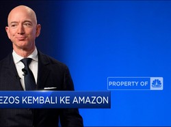 Video: Saham Anjlok 50%, Bezos Bakal Pimpin Lagi Amazon
