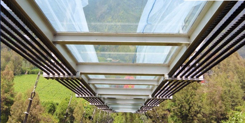 Jembatan Kaca Seruni Poin (Dok Kementerian PUPR) Jembatan Kaca Seruni Poin (Dok Kementerian PUPR)
