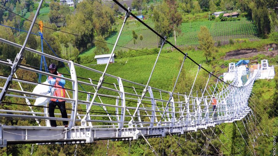 Jembatan Kaca Seruni Poin (Dok Kementerian PUPR)