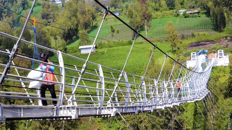 Jembatan Kaca Seruni Poin (Dok Kementerian PUPR)