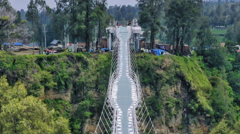 Jembatan Kaca Seruni Poin (Dok Kementerian PUPR)